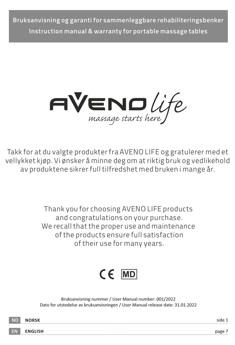 AVENO LIFE eSpirit Instruction manual & warranty