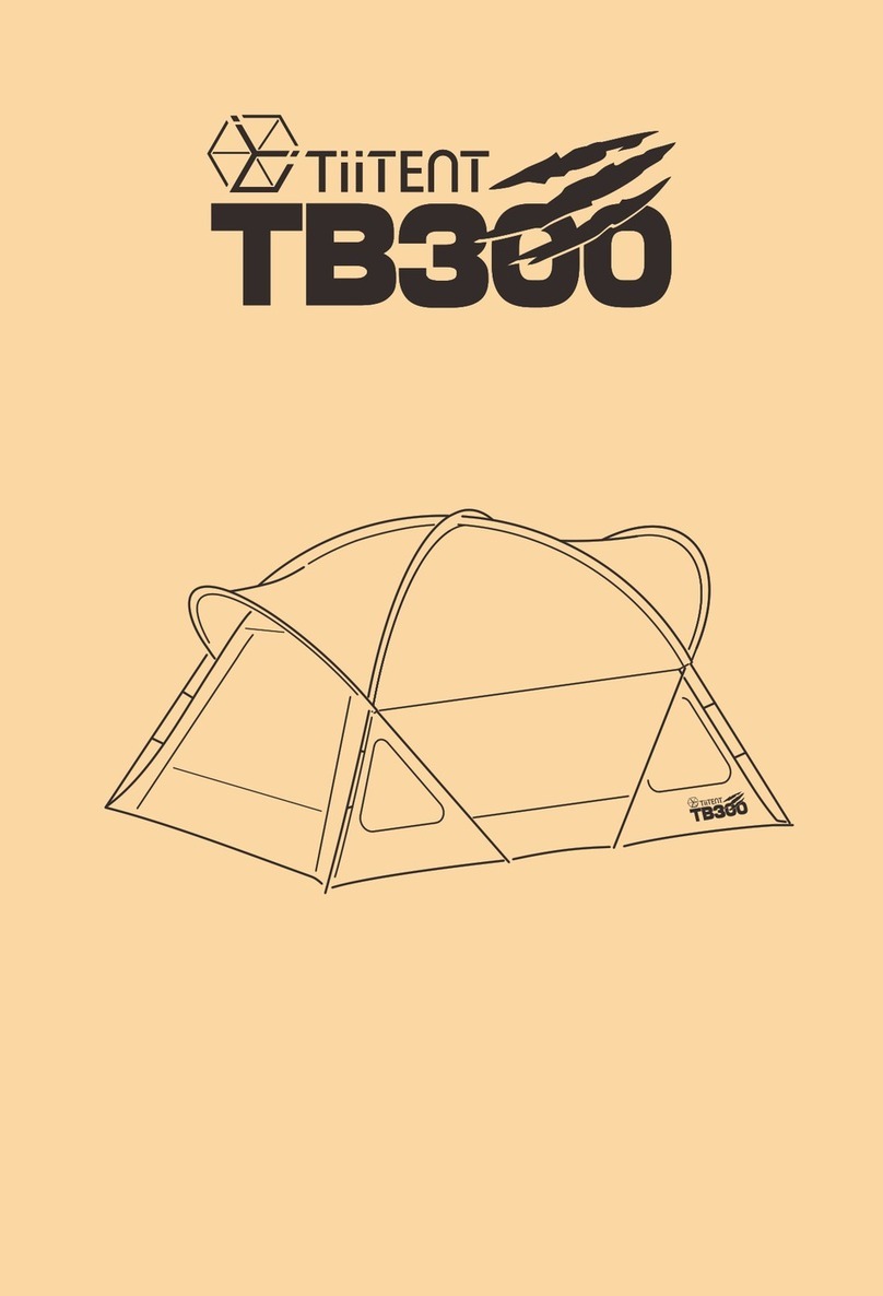 TiiTENT TB300 User manual