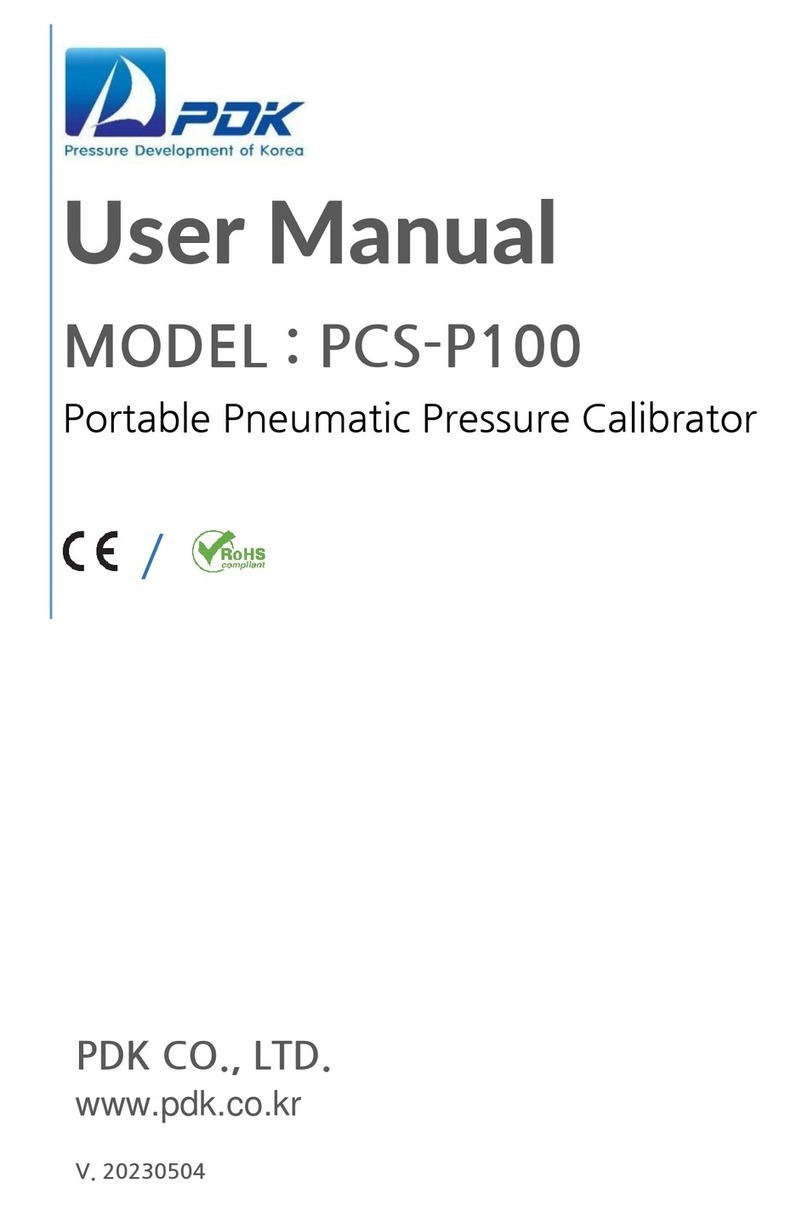 PDK PCS-P100 user manual