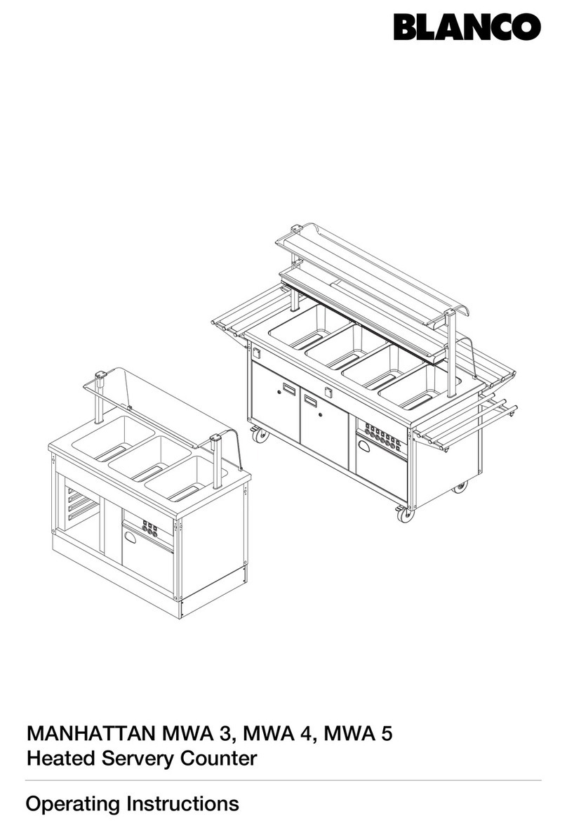 Blanco MANHATTAN MWA 3 User manual