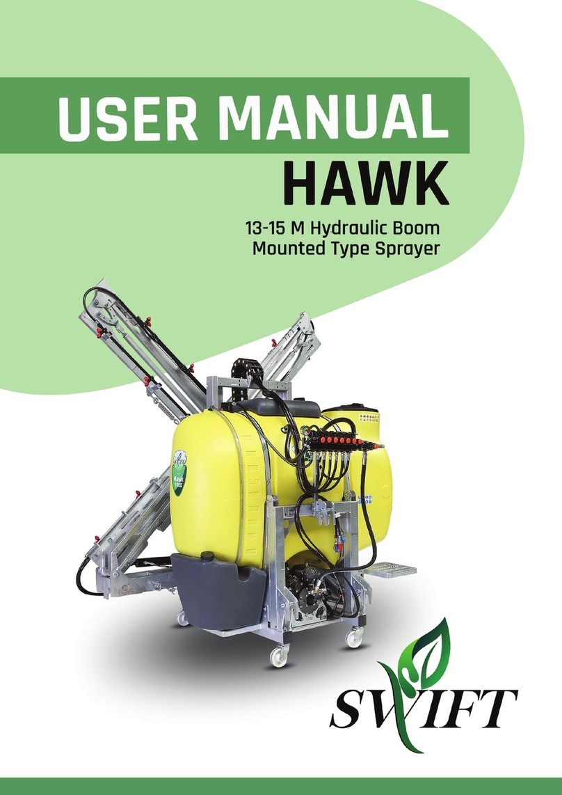 Swift HAWK 12 m X Tip User manual