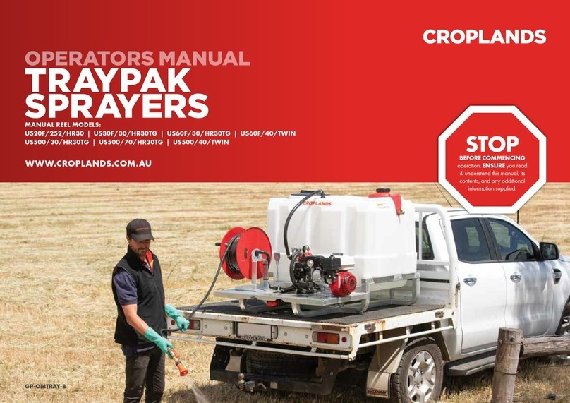 Croplands US20F/252/HR30 Operator's manual