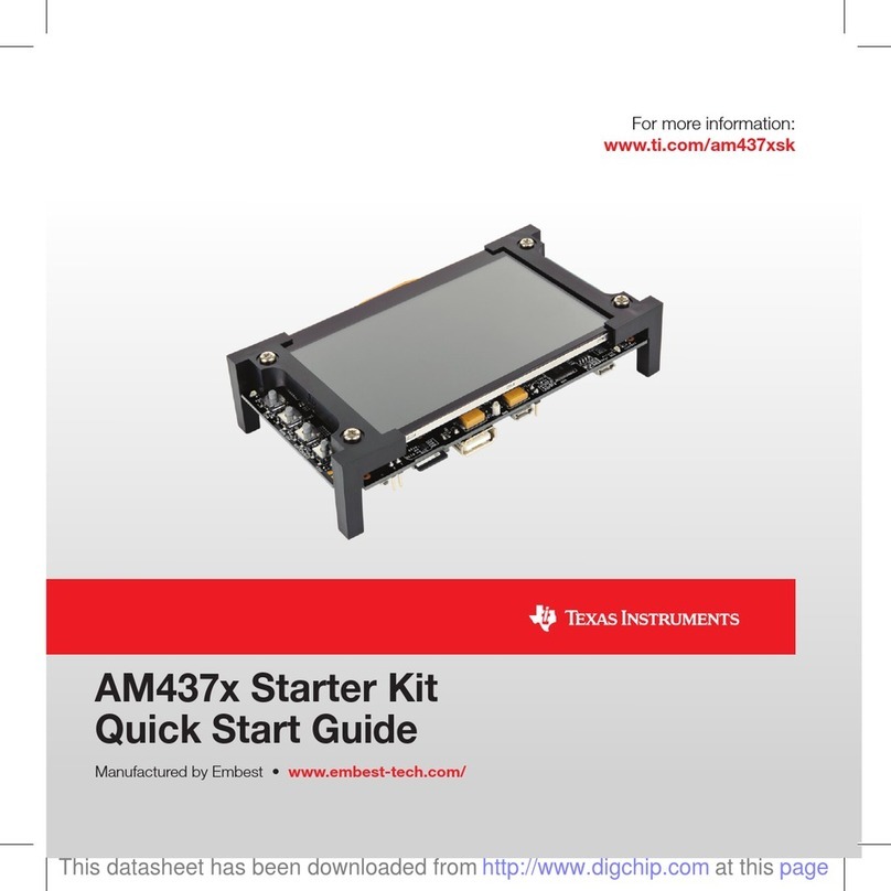 Texas Instruments AM437 Series quick start guide