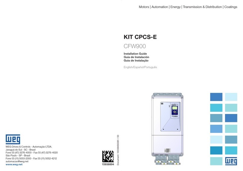 WEG CFW900 User manual WEG CFW900 User manual