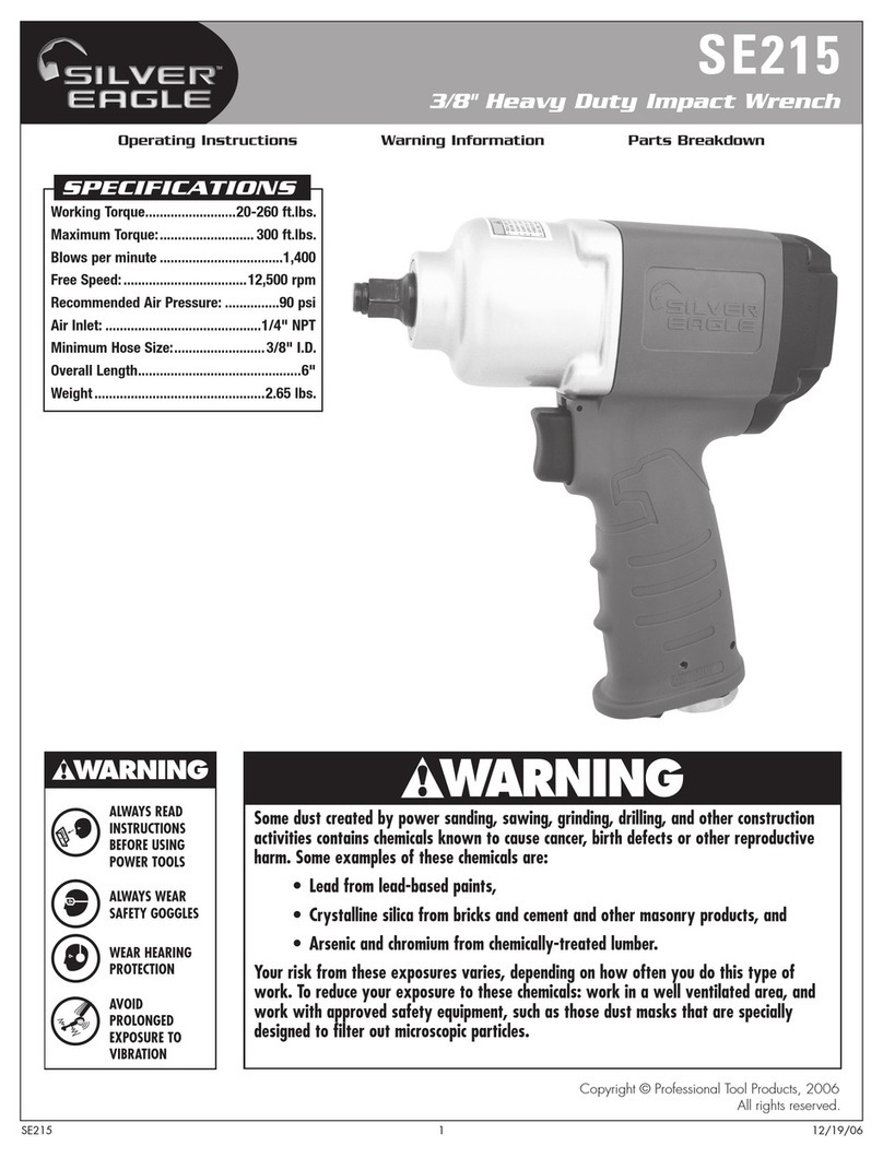 Silver Eagle SE215 User manual