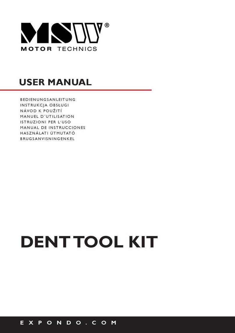 MSW MSW-DA-11 User manual