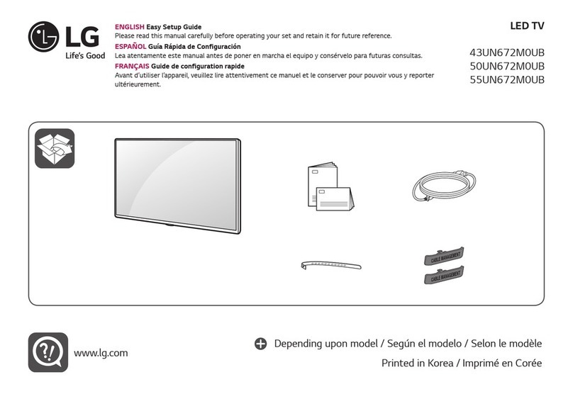 LG 43UN672M0UB Quick start guide