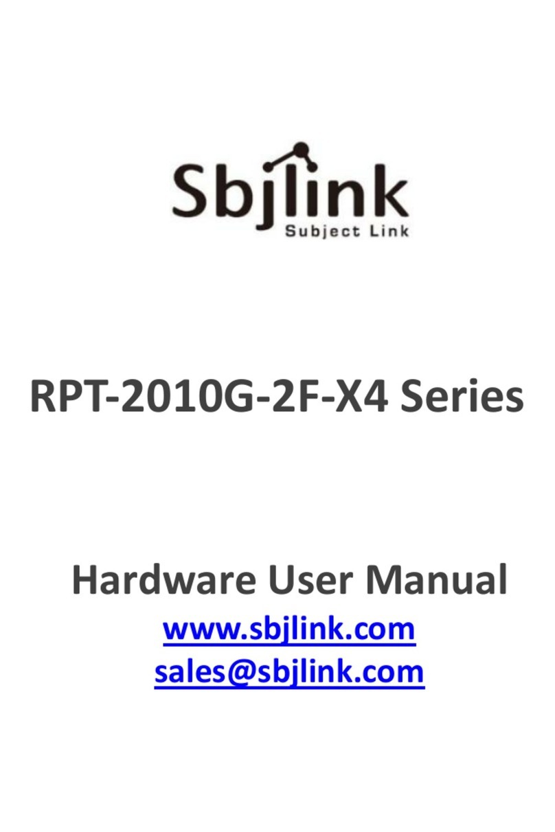 Subject Link RPT-2010G-2F-X4 Series Instructions for use