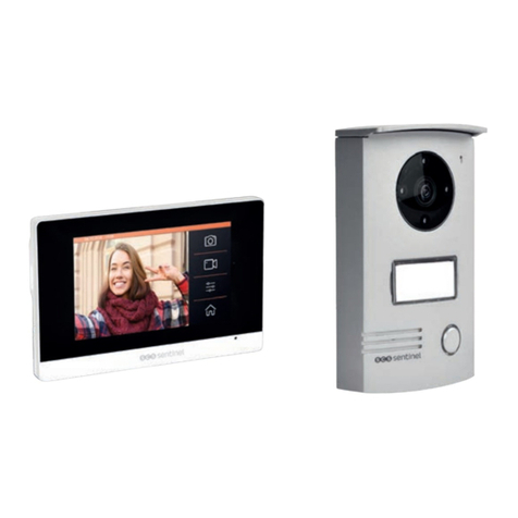 SCS Sentinel Visio Door 4.3+ RFID Installation and user manual