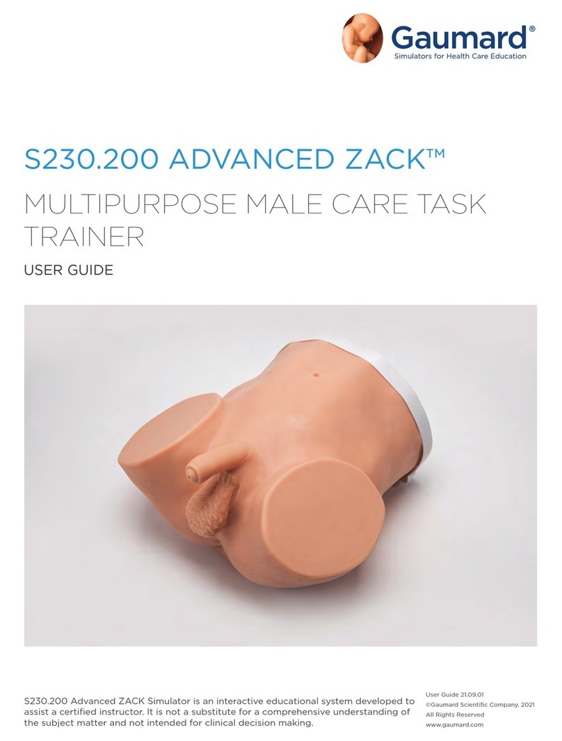 Gaumard ADVANCED ZACK S230.200 user guide