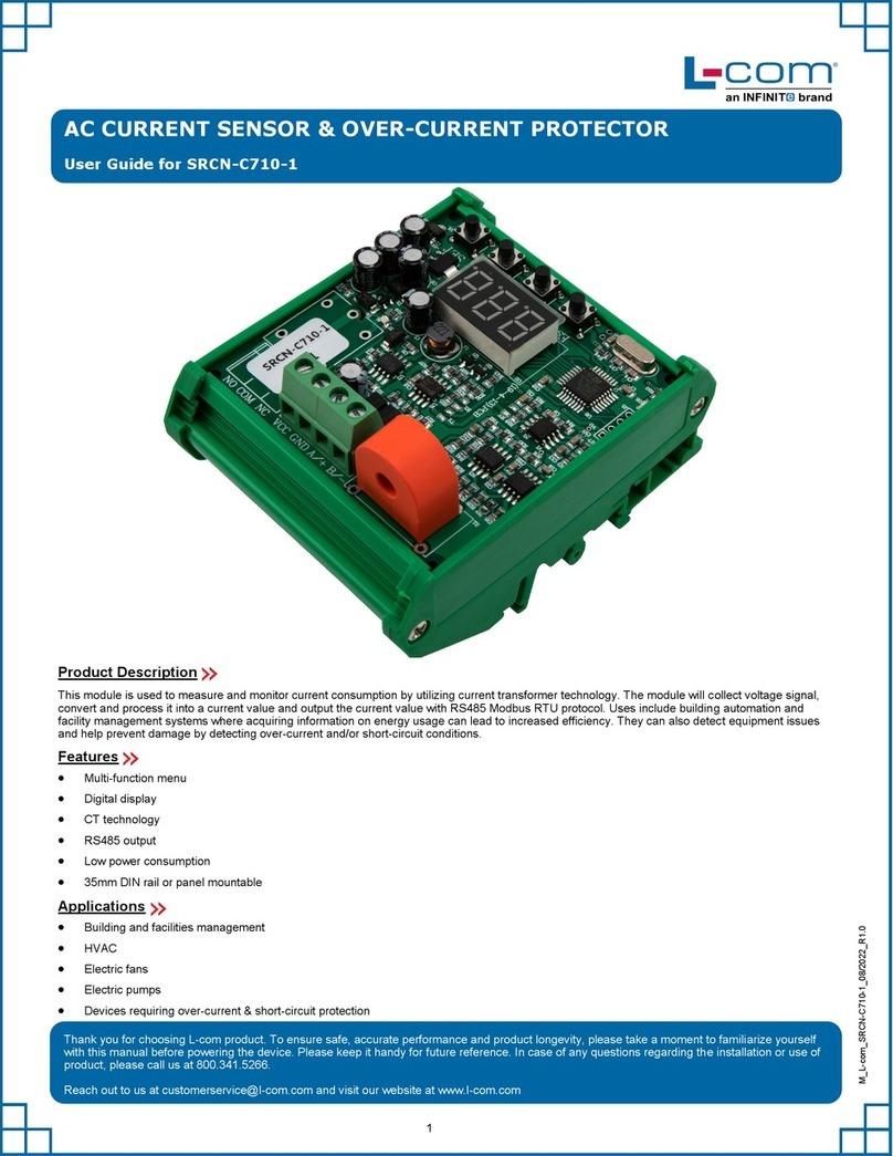 Infinite L-com SRCN-C710-1 User manual Infinite L-com SRCN-C710-1 User manual