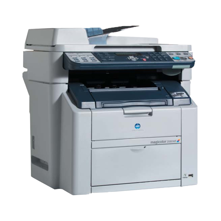 Konica Minolta Magicolor 2590 MF User manual