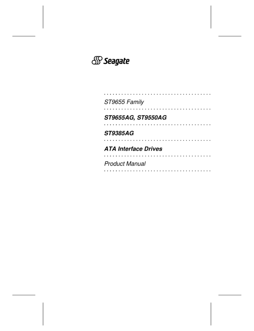 Seagate ST9655 Series User manual