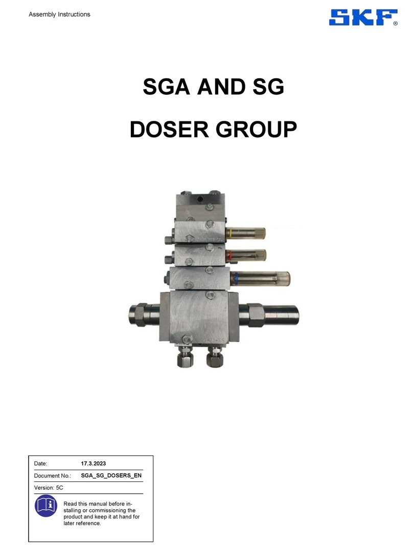 SKF SGA-011 User manual