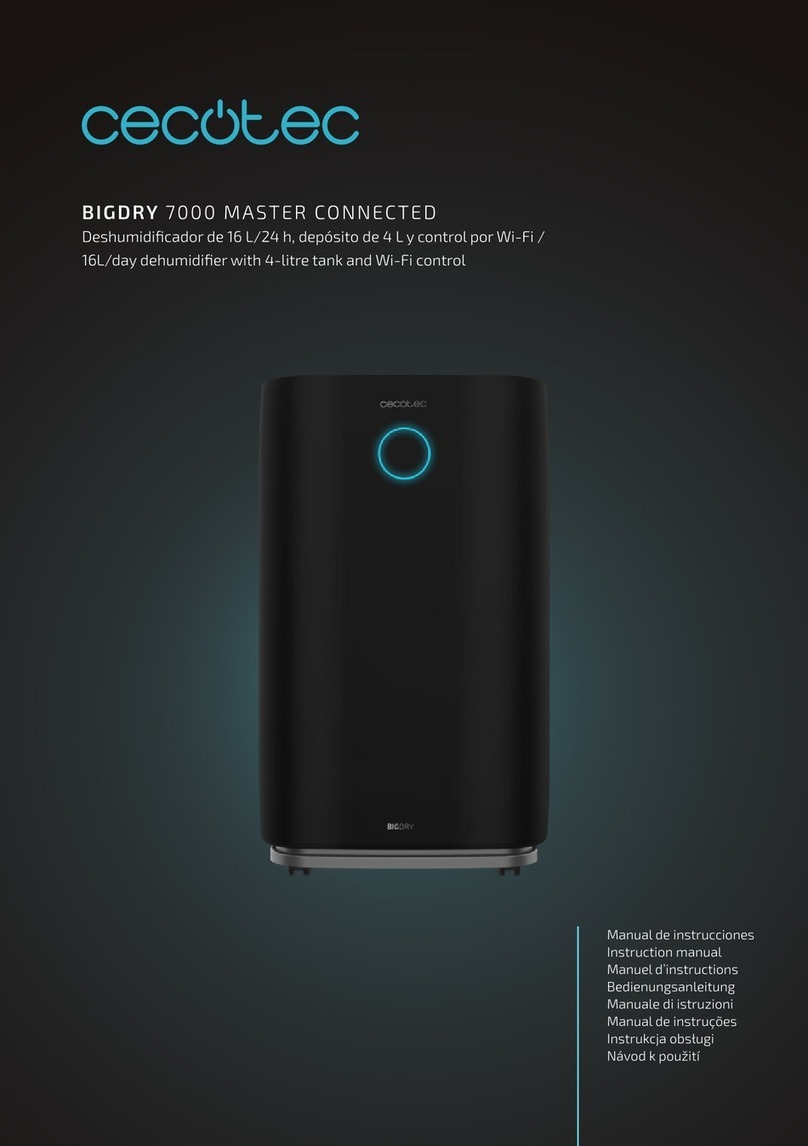cecotec BIGDRY 7000 MASTER CONNECTED instruction manual