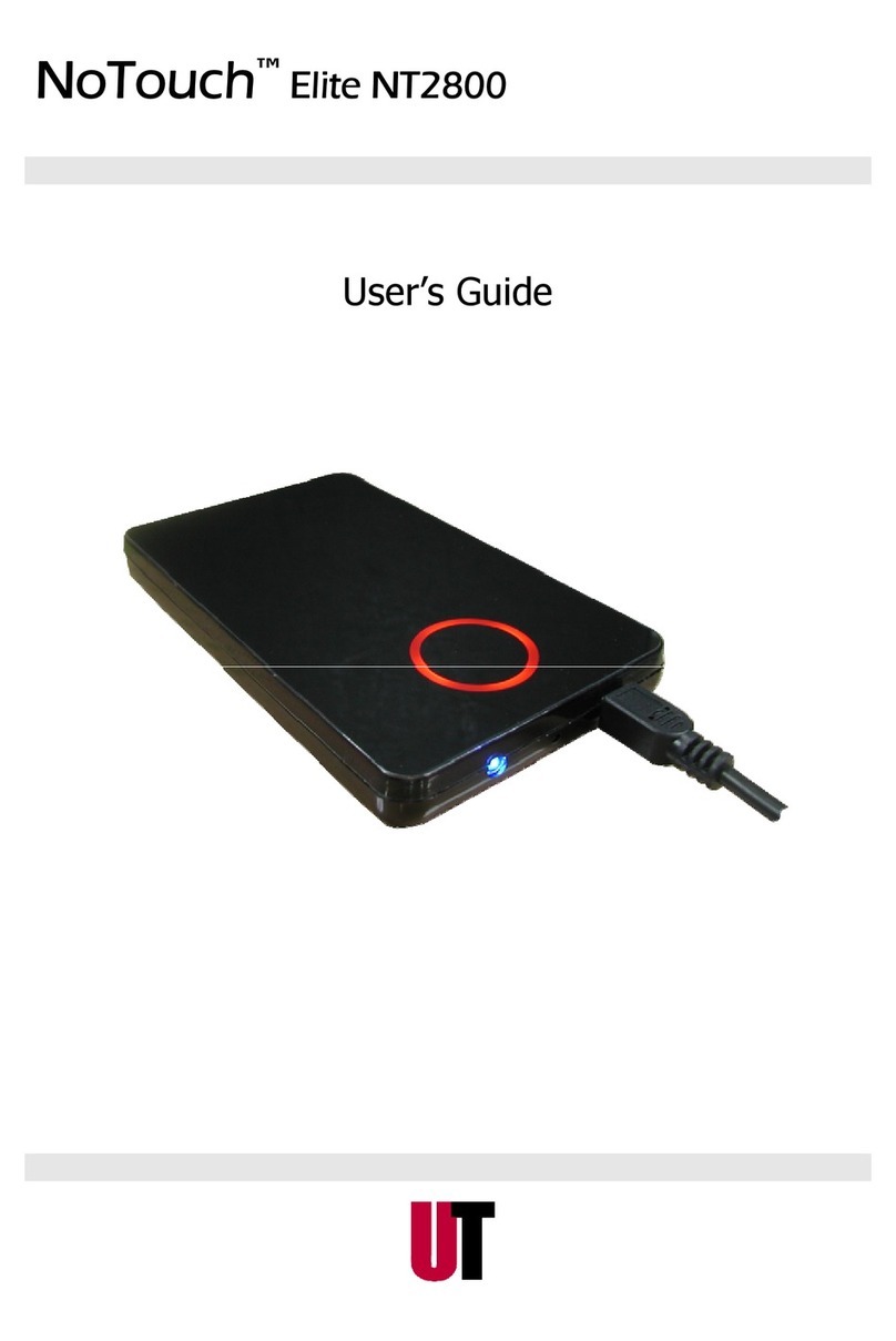 UT NoTouch Elite NT2800 user guide
