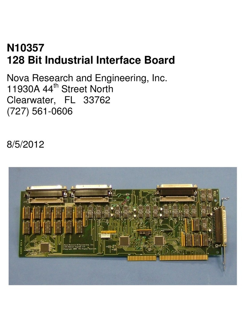 Nova N10357 instruction manual