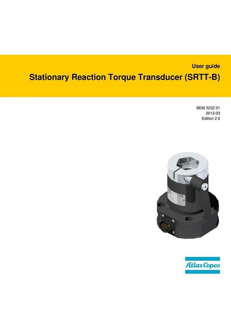 Atlas Copco SRTT-B User manual