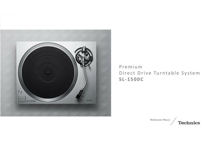 Technics SL-1500C manual