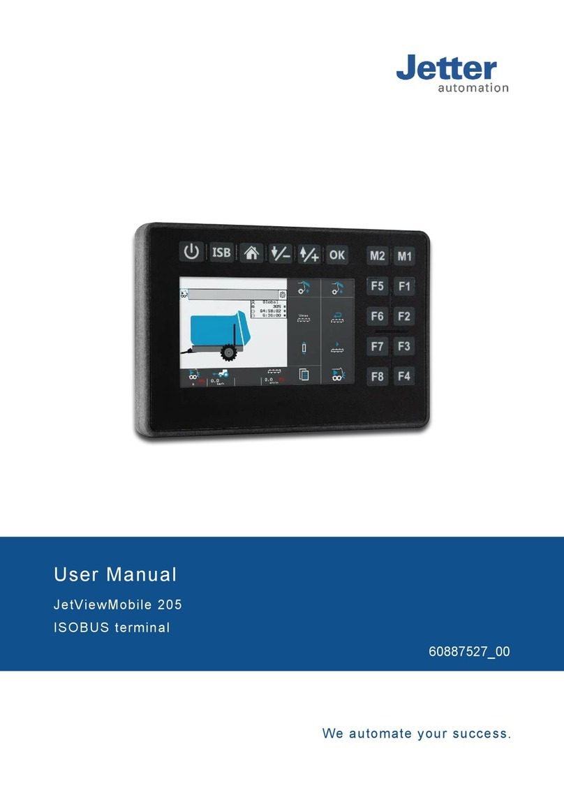 Jetter JetViewMobile 205 user manual