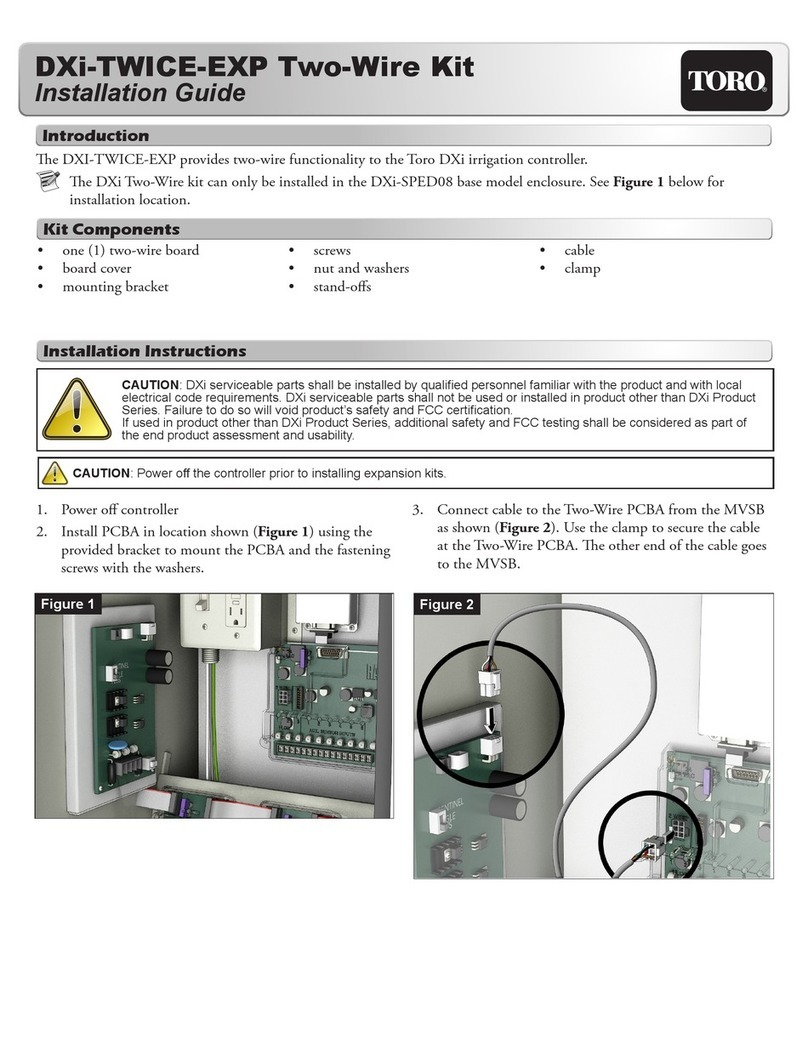 Toro DXi-TWICE-EXP User manual