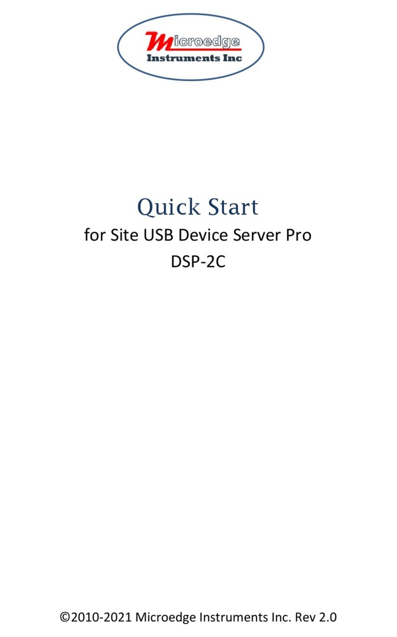 Microedge Instruments DSP-2C quick start