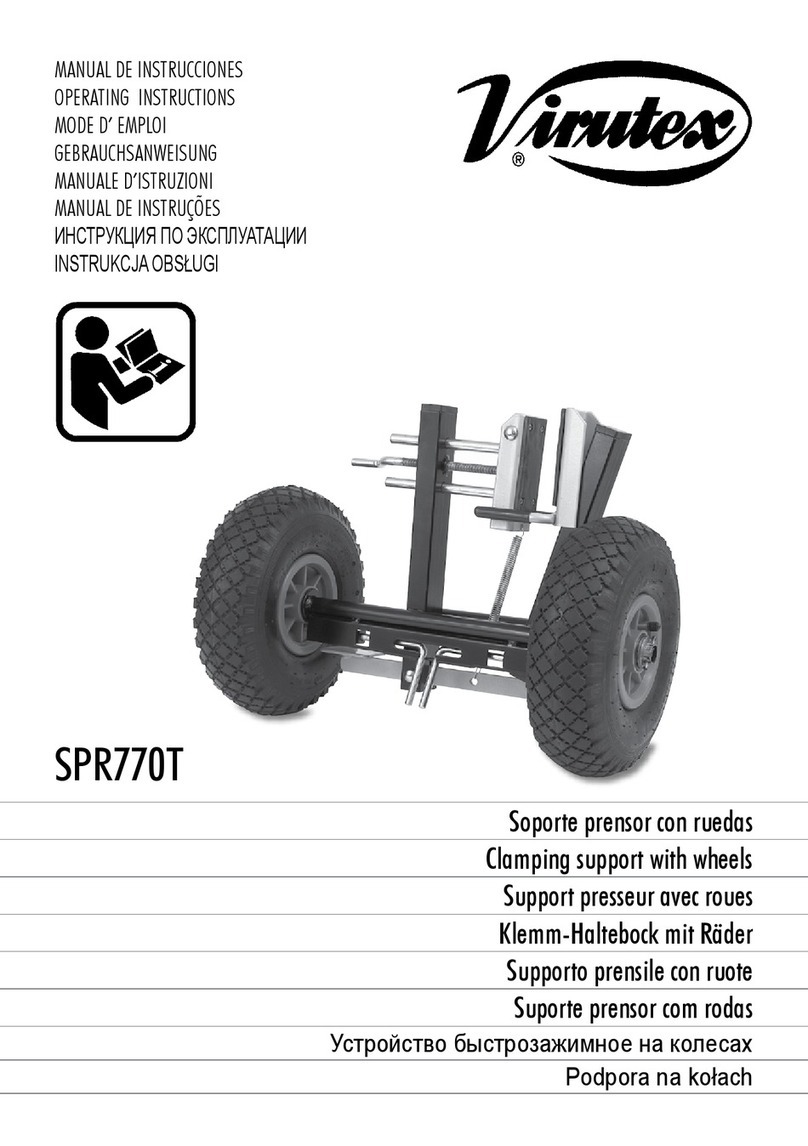 Virutex SPR770T operating instructions