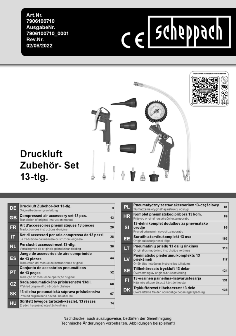 Scheppach 7906100710 Instructions for use