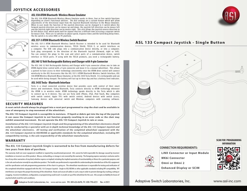 ASL INTERCOM 133 quick start guide