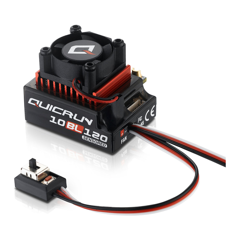Hobby-Wing 10BL60 Sensored user manual