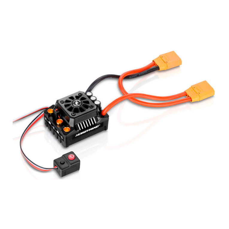 Hobby-Wing EZRUN MAX8 V3 User manual