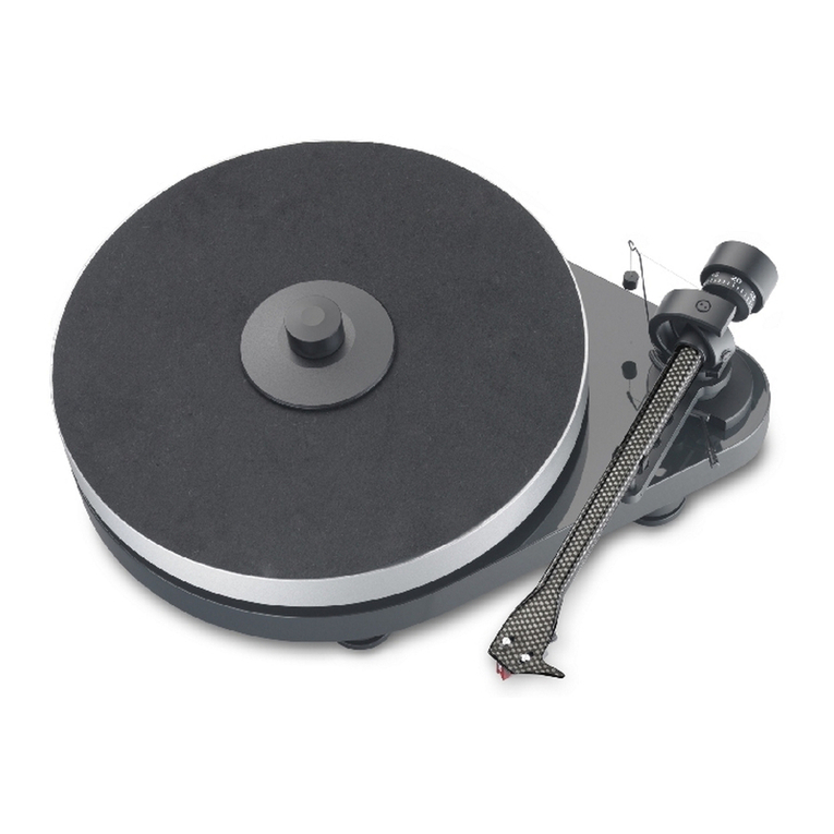 Pro-Ject Audio Systems RPM 5.1 User manual