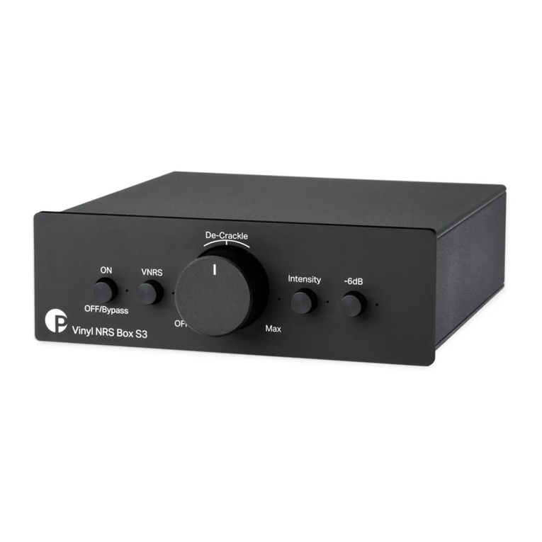 Pro-Ject Audio Systems Vinyl NRS Box S3 user manual