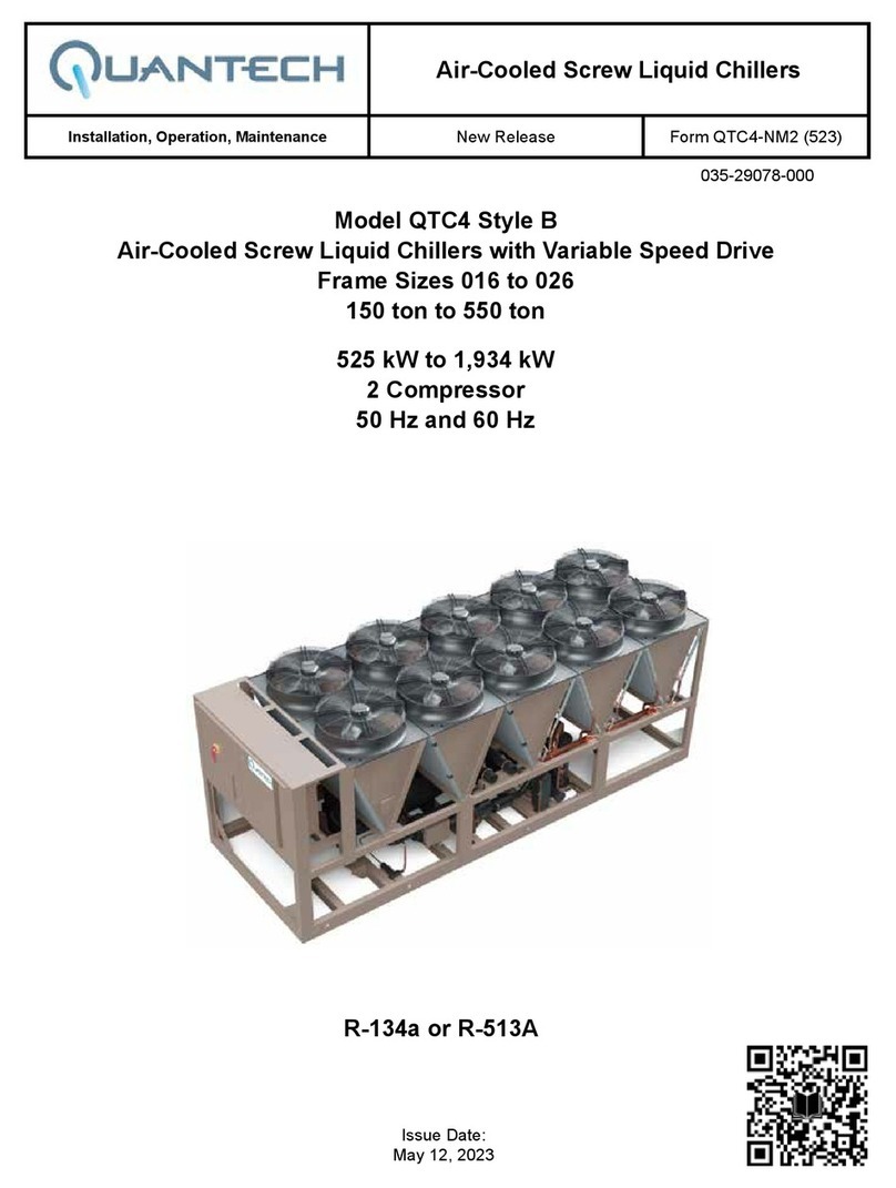 Quantech QTC40160 Installation operation & maintenance