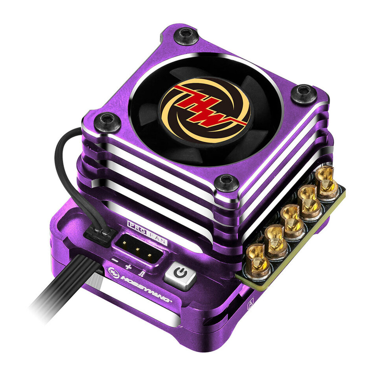Hobby-Wing XERUN XD10 Pro User manual