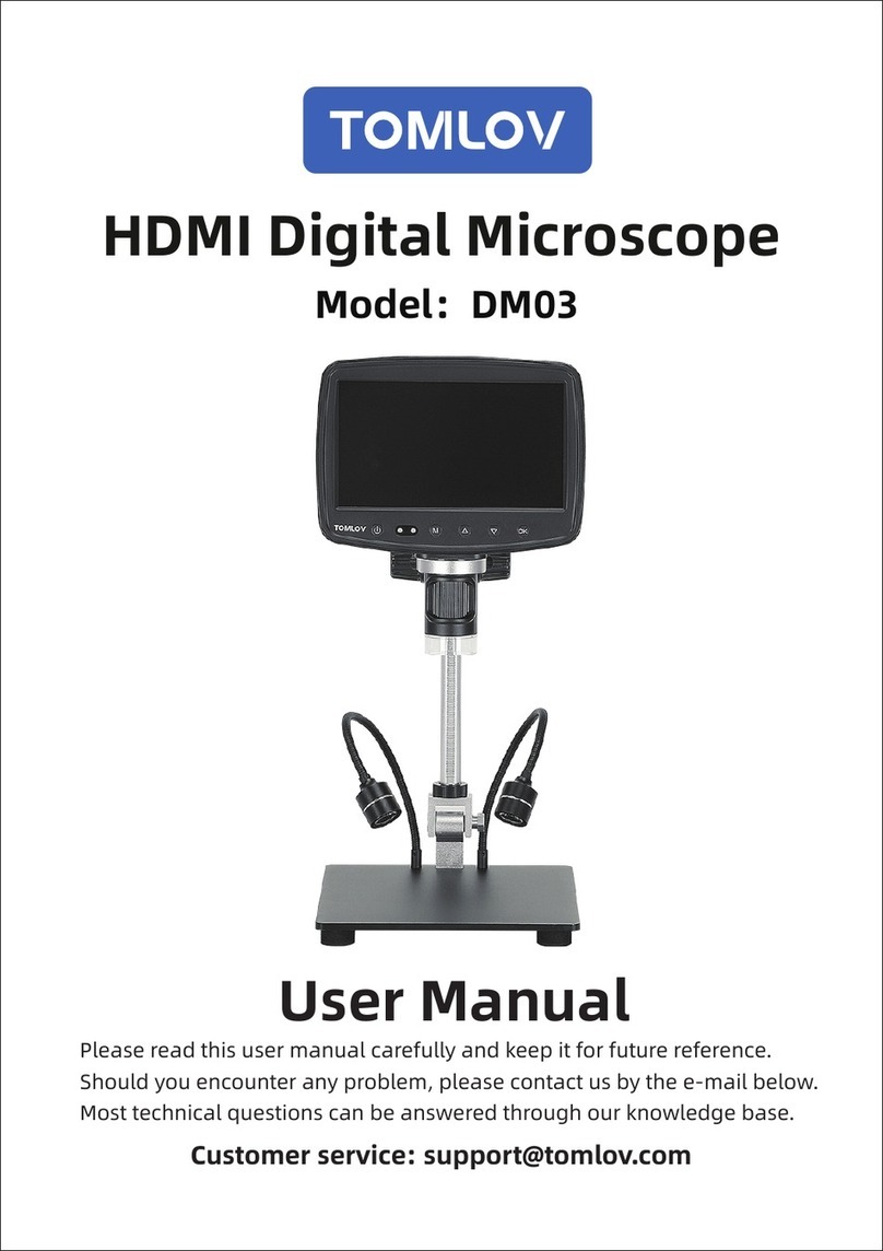 TOMLOV DM03 user manual