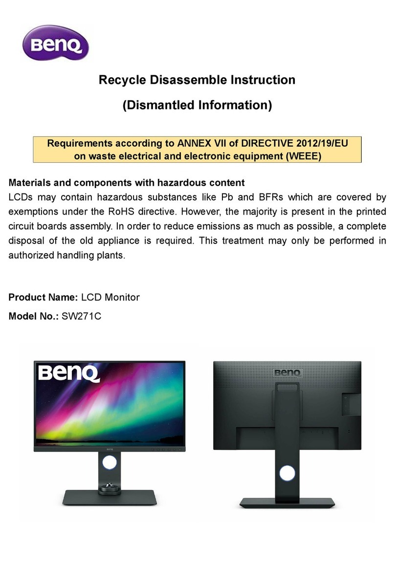 BenQ SW271C User manual