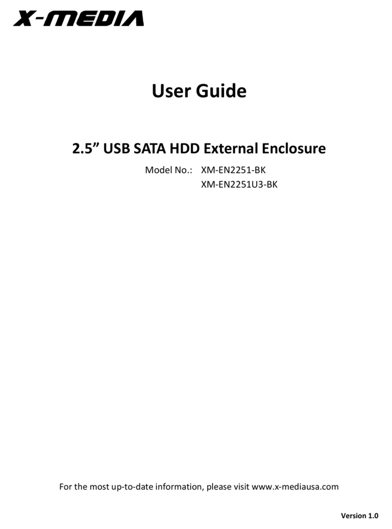 X-media XM-EN2251-BK user guide