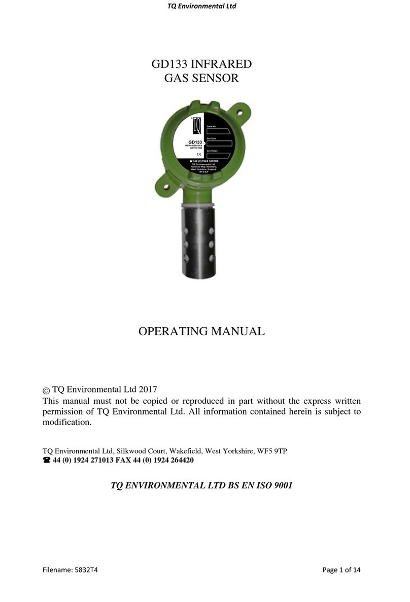 TQ Environmental GD133 operating manual