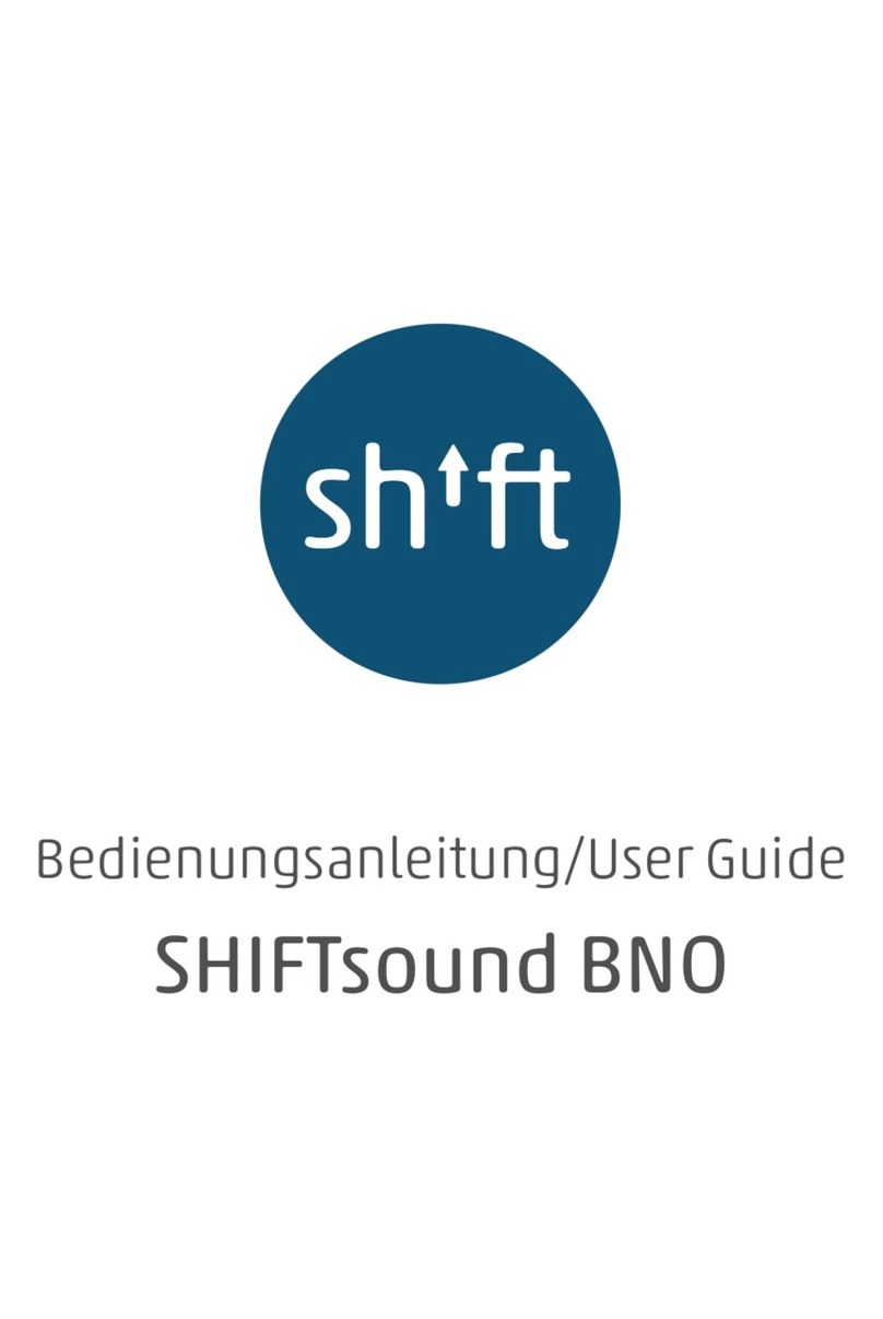 Shift SHIFTsound BNO user guide