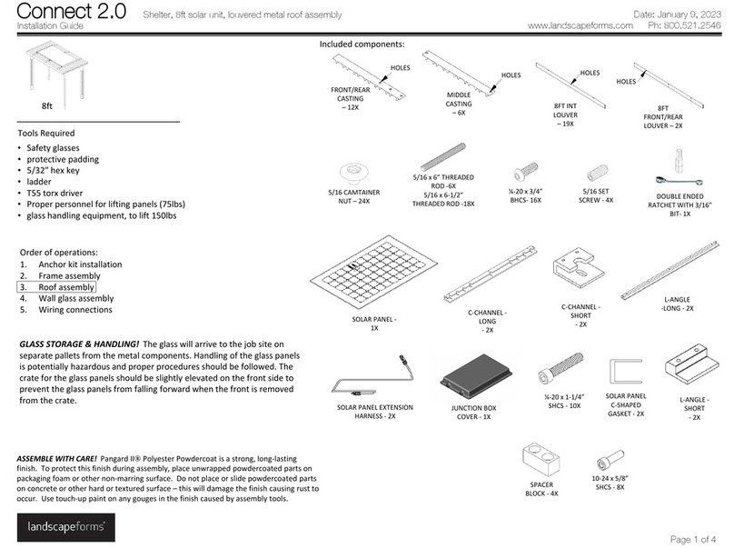 Landscape Forms Connect 2.0 installation guide
