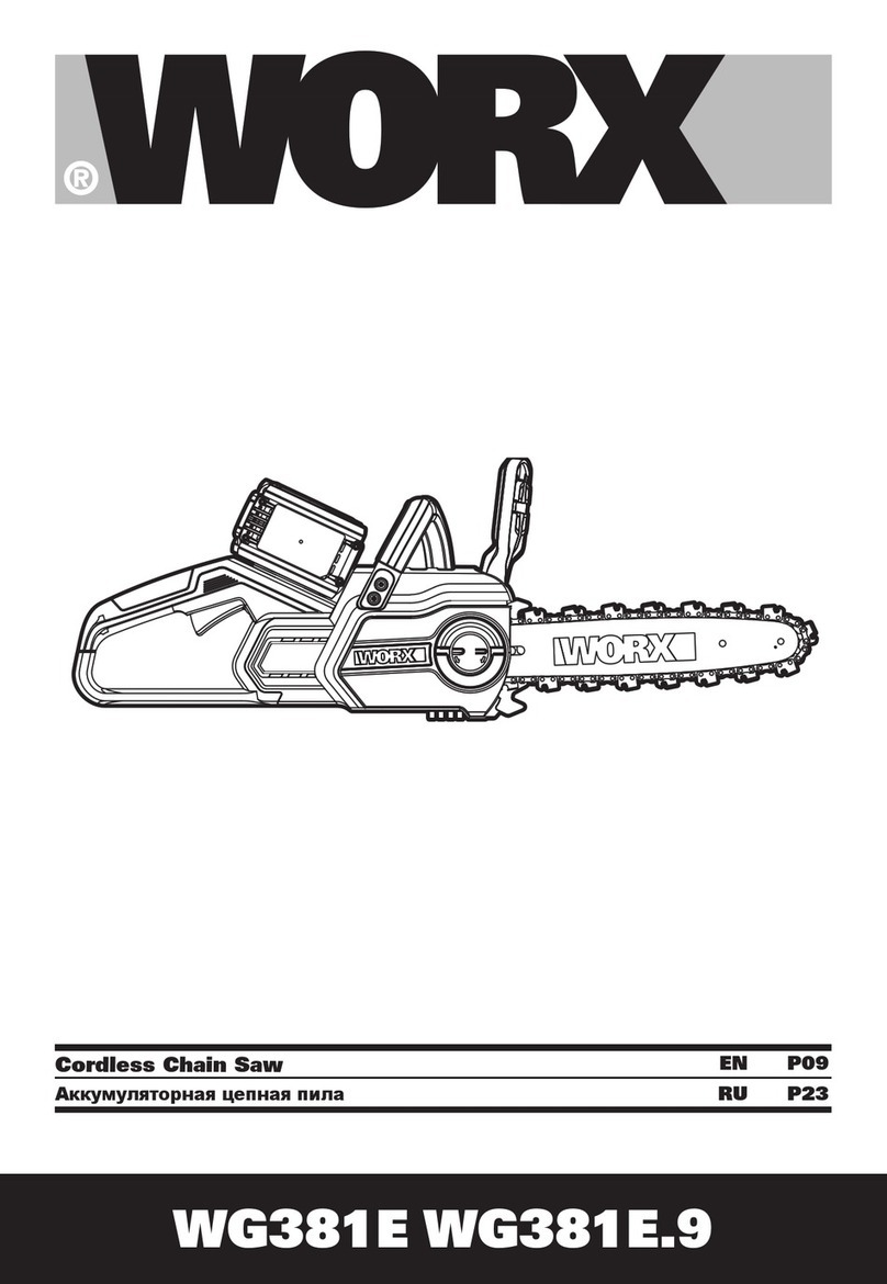 Worx WG381E User manual