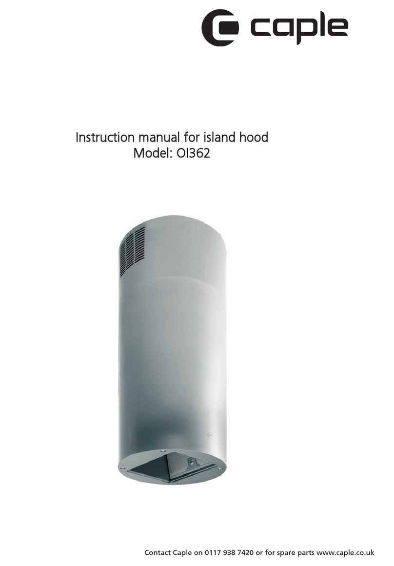 Caple OI362 User manual