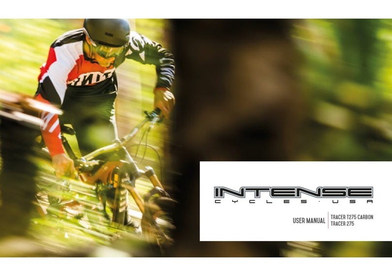 Intense TRACER T275 CARBON User manual Intense TRACER T275 CARBON User manual