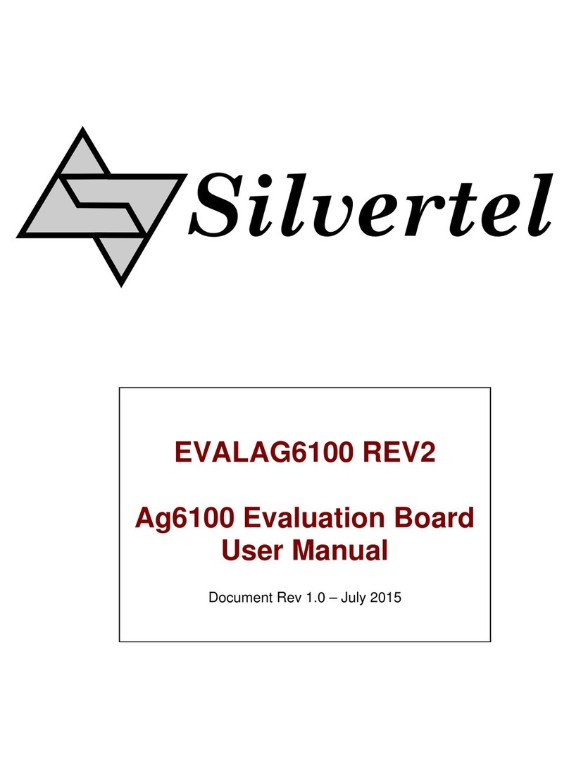 Silvertel EVALAG6100 user manual