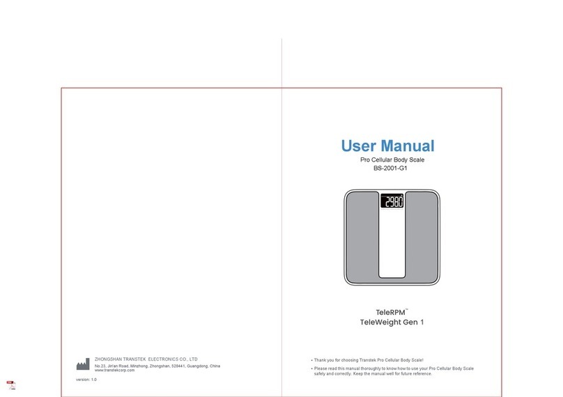 Trans-Tek TeleRPM BS-2001-G1 User manual