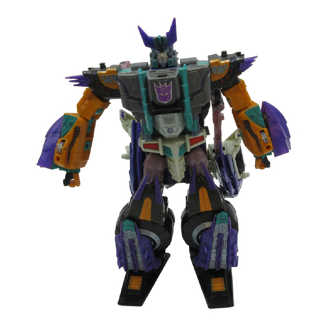 Hasbro TRANSFORMERS Cybertron Megatron User manual