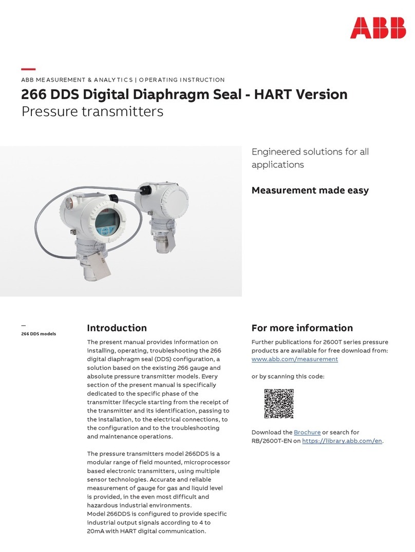 ABB 266 DDS User manual