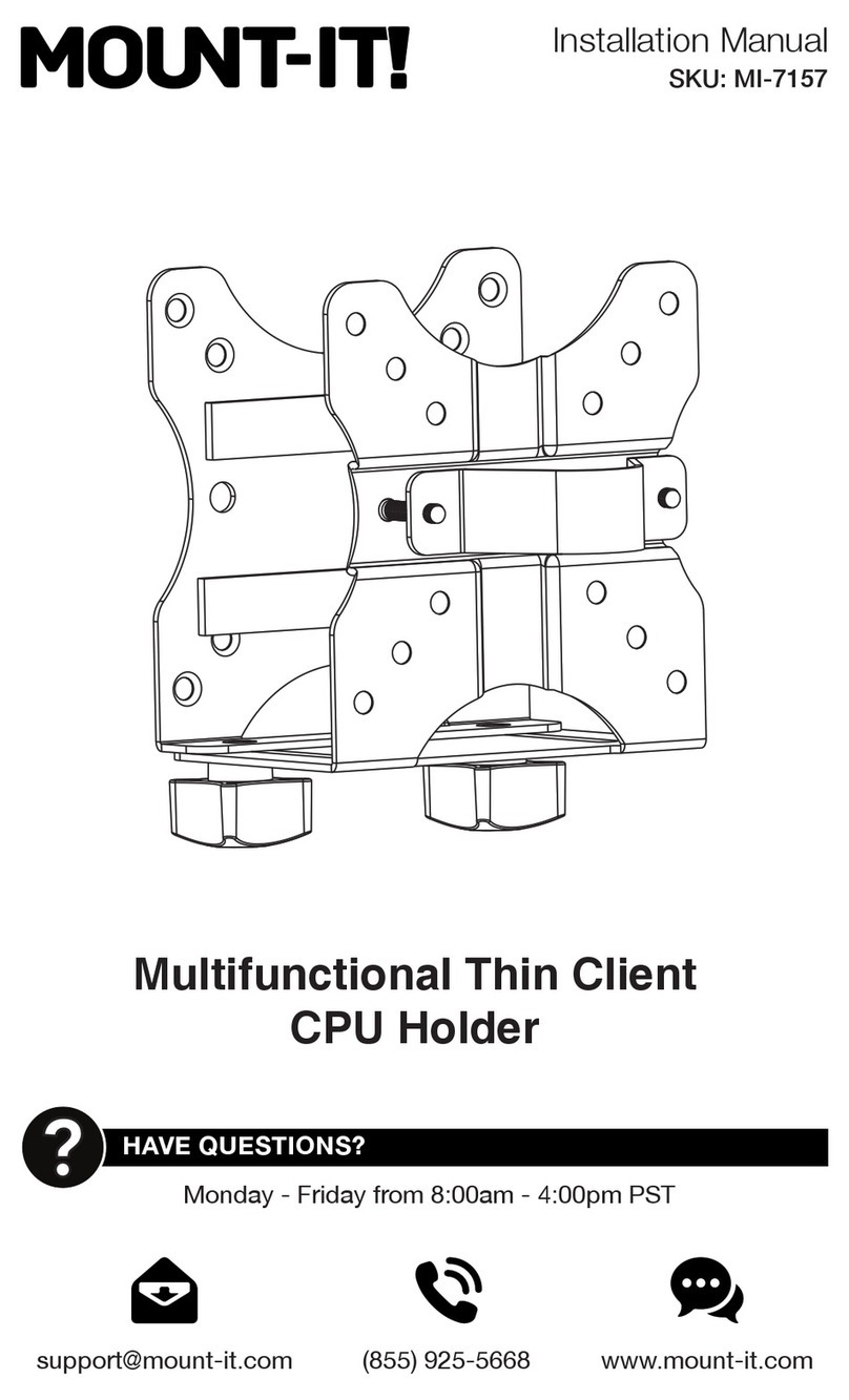 Mount-It! MI-7157 installation manual