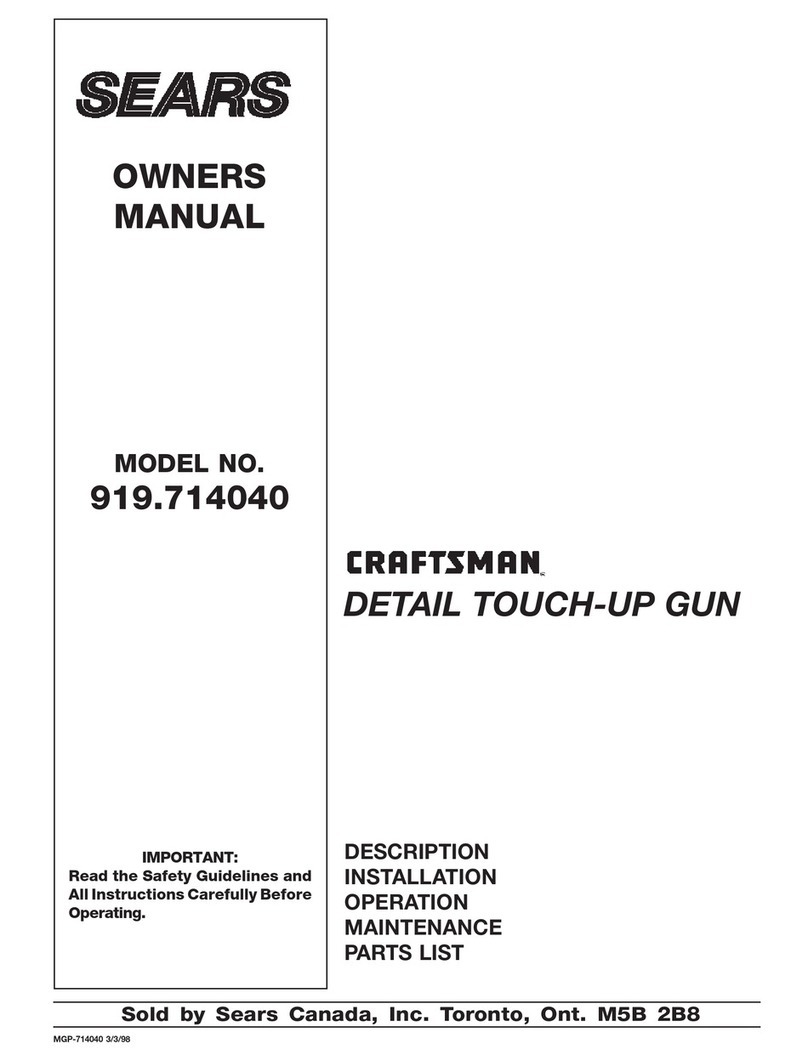 Sears CRAFTSMAN 919.714040 owner's manual